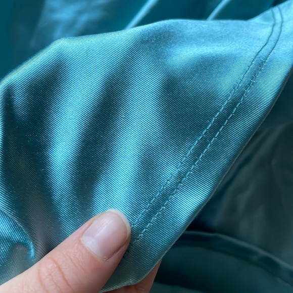 TEAL STRETCHY BODY CON DRESS - Picture 5 of 8